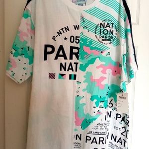 Parish Nation mint 4xl t-shirt men